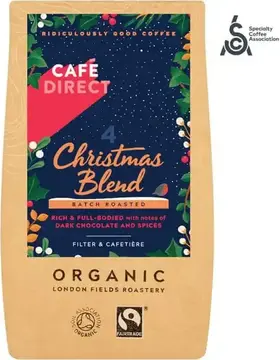Cafédirect Christmas Blend, mletá káva, 227 g