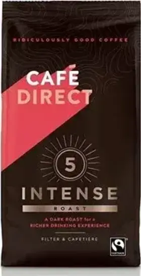 Cafédirect Intense, mletá káva, 227 g