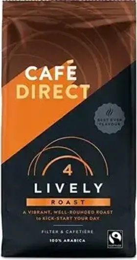 Cafédirect Lively, mletá káva, 227 g