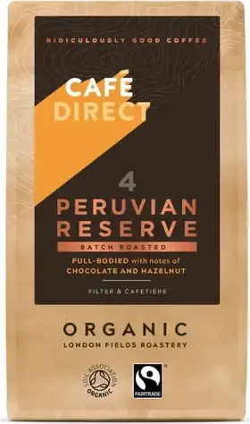 Cafédirect Peruvian Reserve, mletá káva, 227 g