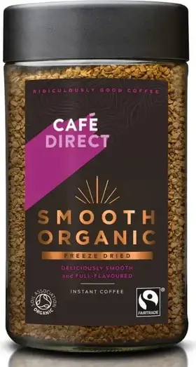 Cafédirect Smooth Organic, instantní káva, 100 g