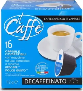 Kapsle Corsini Il Caffé ESPRESSO DECAFFEINATO 16 ks