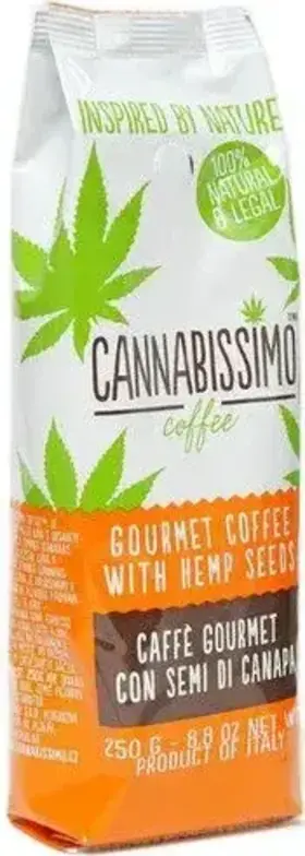 Cannabissimo Coffee, mletá káva, 250 g
