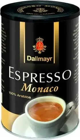 Dallmayr Espresso Monaco, mletá káva, 200 g
