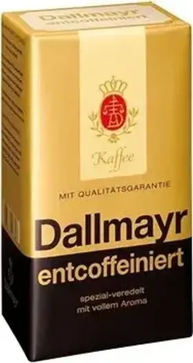 Dallmayr Prodomo Entcoffeiniert, mletá káva bez kofeinu, 500 g