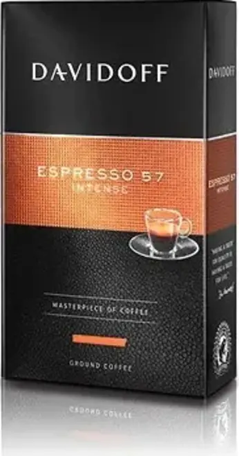 Davidoff Café Espresso 57, mletá káva, 250 g
