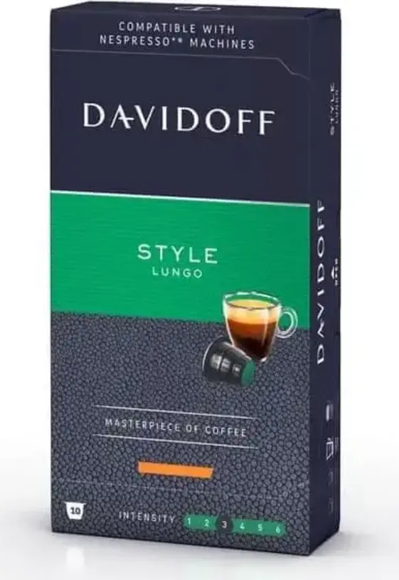 Kávové kapsle Davidoff Café STYLE LUNGO 10 ks