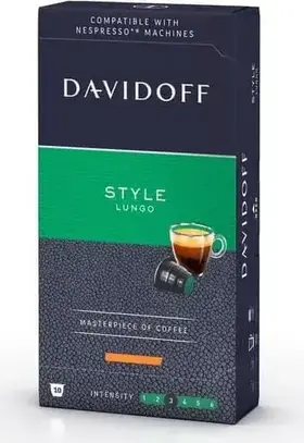 Kávové kapsle Davidoff Café STYLE LUNGO 10 ks