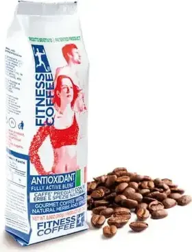 Fitness Coffee Antioxidant Fully Active Blend, zrnková káva, 250 g