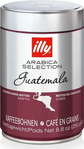 illy Arabica Selection Guatemala, zrnková káva, 250 g