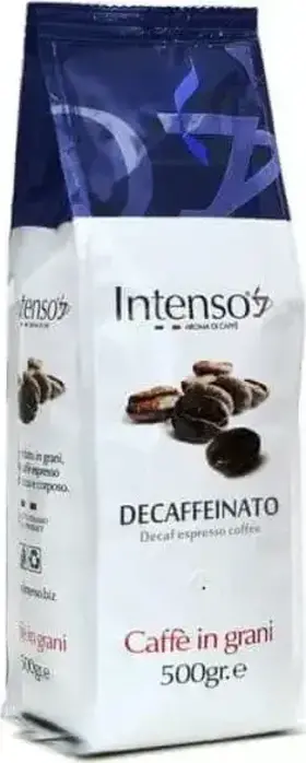 Intenso Decaffeinato, zrnková káva, 500 g