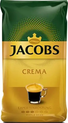 Jacobs Crema, zrnková káva, 500 g