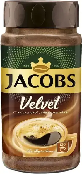 Jacobs Velvet, instantní káva, 200 g