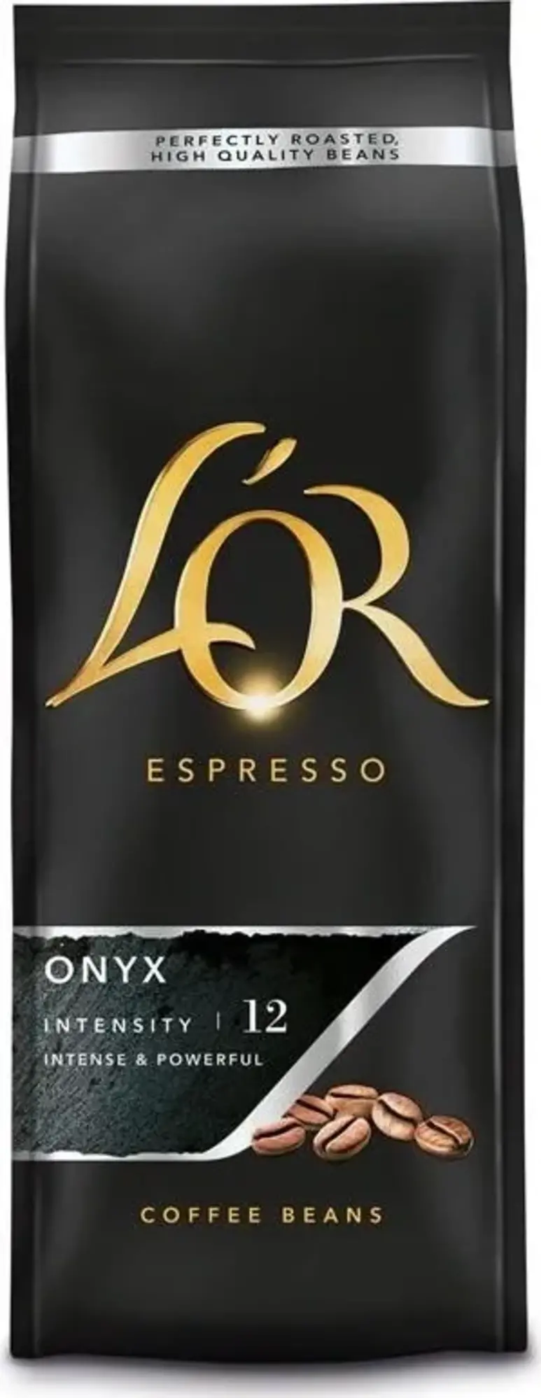 L'Or Espresso Onyx, zrnková káva, 500 g