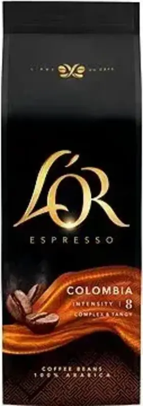L'Or Espresso Colombia, zrnková káva, 500 g
