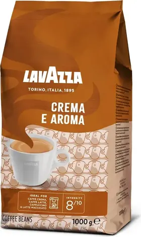 Lavazza Crema e Aroma, zrnková káva, 1 kg