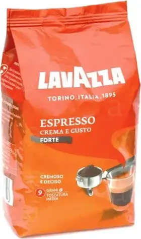 Lavazza Espresso Crema e Gusto Forte, zrnková káva, 1 kg