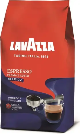 Lavazza Espresso Crema e Gusto, zrnková káva, 1 kg