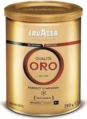 Lavazza Qualita Oro, mletá káva, dóza 250 g
