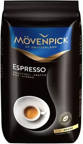 Mövenpick Espresso, zrnková káva, 500 g