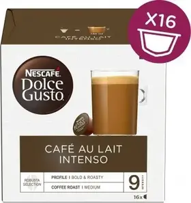 Kapsle Nescafé Dolce Gusto CAFÉ AU LAIT INTENSO 16 ks