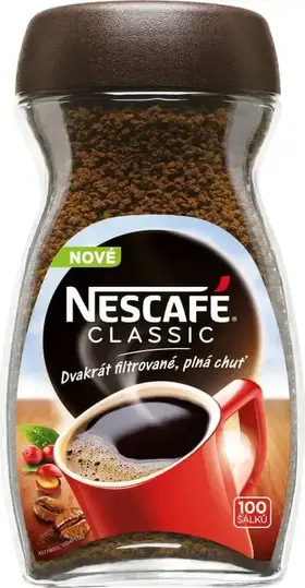 Nescafé Classic, instantní káva, 200 g