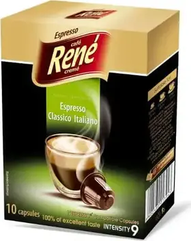 René ESPRESSO CLASSICO ITALIANO, kapsle pro Nespresso 10 ks