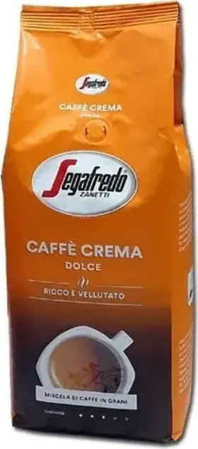 Segafredo Caffe Crema Dolce, zrnková káva, 1 kg