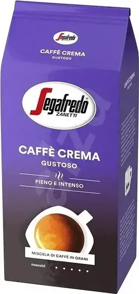Segafredo Caffe Crema Gustoso, zrnková káva, 1 kg