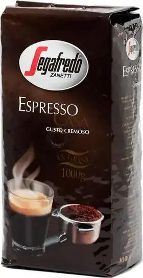 Segafredo Espresso Casa, zrnková káva, 1 kg