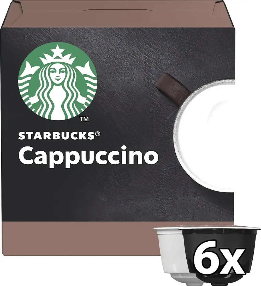 Starbucks by Nescafé Dolce Gusto CAPPUCCINO 6 + 6 ks