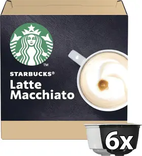 Starbucks by Nescafé Dolce Gusto LATTE MACCHIATO 6 + 6 ks