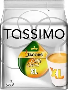 Kapsle Tassimo Jacobs CAFÉ CREMA XL 8 + 8 ks