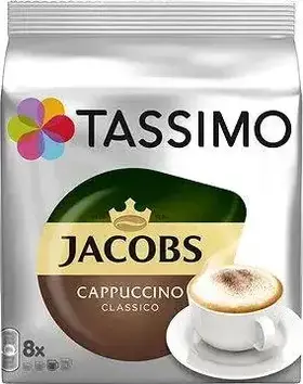 Kapsle Tassimo Jacobs CAPPUCCINO 8 + 8 ks