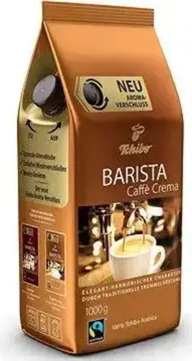 Tchibo Barista Caffè Crema, zrnková káva, 1 kg