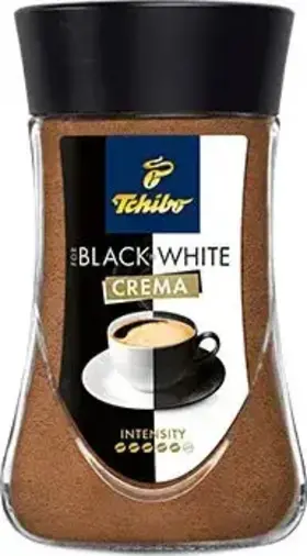 Tchibo For Black'n White Crema, instantní káva, 180 g