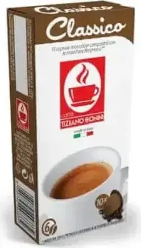 Tiziano Bonini CLASSICO kapsle pro Nespresso 10 ks