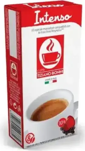 Tiziano Bonini INTENSO kapsle pro Nespresso 10 ks