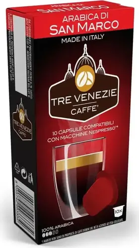 Tre Venezie ARABICA DI SAN MARCO kapsle pro Nespresso 10 ks