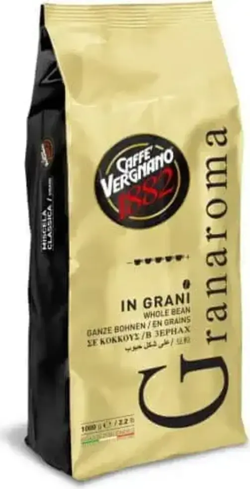 Vergnano Gran Aroma, zrnková káva, 1 kg