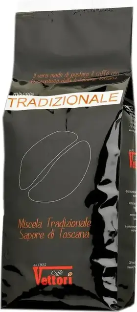 Vettori Tradizionale 100% Robusta, zrnková káva, 1 kg